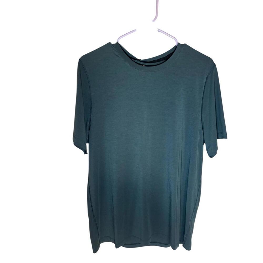 VRST Men's Icon Short Sleeve Tee, Medium, Green Dusk